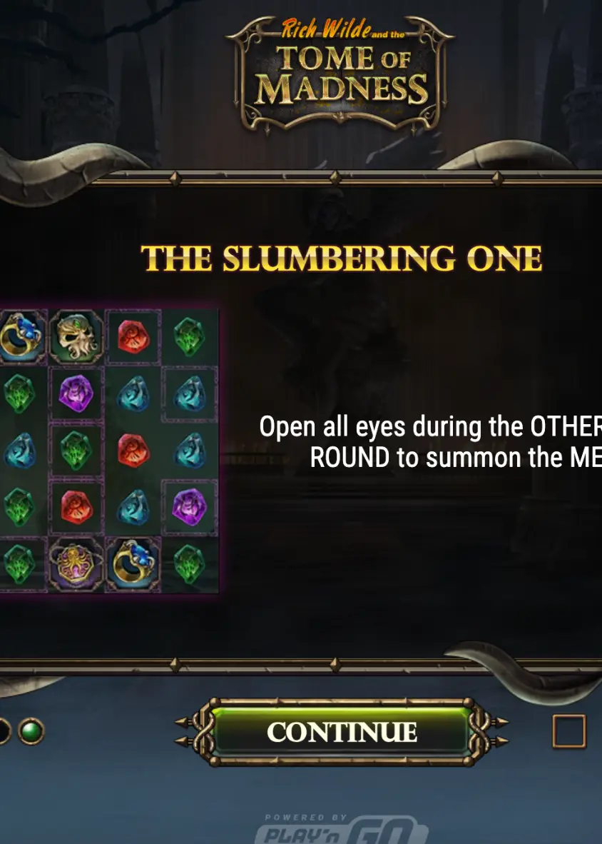 Morning Play With Madness Tome Slot AM Routines in UK